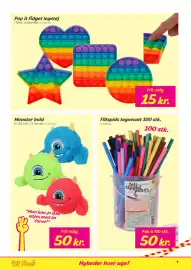 Hi five tilbudsavis uge 40 Side 5: Pop it fidget legetøj €15,00, Filtspids tegnesæt 100 stk €50,00