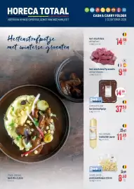 Horeca totaal folder Pagina 1: Kelderman knolselder puree €11,95, Htpro fresh pastinaakblokjes €8,90