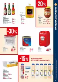 Horeca totaal folder Pagina 17: Delizio chef frituurolie €12,85, Heinz ketchup tomaat €41,39