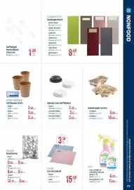 Horeca totaal folder Pagina 23: Vileda pva microdoek €15,95, Theelichten €9,50
