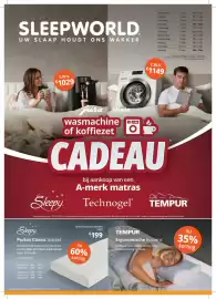 Sleepworld folder Pagina 1: Ergonomische kussens, Pocket Classic matras €199,00