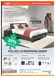 Sleepworld folder Pagina 3: 100 en complete sets uit voorraad • GRATIS THUISLEVERING Swiss Sleep Strada Bold boxspringset