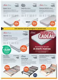 Sleepworld folder Pagina 4: Pedic Pro matras €449,00, Premiflex Elektro lattenbodem €399,00
