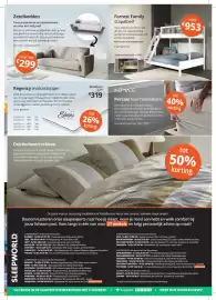 Sleepworld folder Pagina 7: Zetelbedden €299,00, Dekbedovertrekken