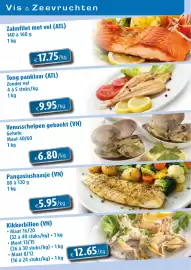 Aronde folder Pagina 4: Pangasiushaasje €5,95, Zalmfilet met vel €17,75