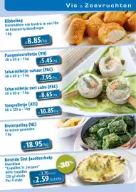 Aronde folder Pagina 5: Rivierpaling €18,95, Pangasiusrolletje €5,45