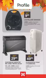 HandyHome folder Pagina 11: Olieradiator 'Fogo' 11 elementen €49,95, Elektrische convector met turbo €29,95