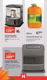 HandyHome folder Pagina 12: Petroleum 'Spark' 20L €67,95, Petroleum wiek-kachel 'Kero 241' €129,00