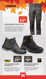HandyHome folder Pagina 5: JOBMAN WORKWEAR -7730- 6495 SERVICEBROEK STRETCH '2326' 65% polyester/35 % katoen, 245g/m² •