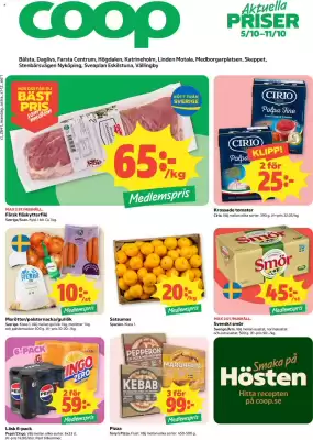 Coop Daglivs reklamblad (giltig till och med 11-10)