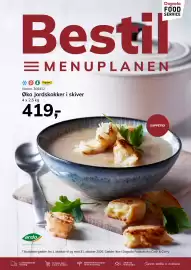 Dagrofa Food Service tilbudsavis Side 1: Dagrofa FOOD SERVICE Bestil =MENUPLANEN Frigodan Så kan du godt to op... Varenr