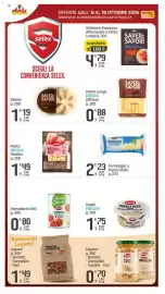 Volantino Supermercati Dok Pagina 12: Saper di Sapori Pasta fresca all'uovo €0,88, Selex Ceci €0,70
