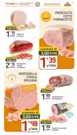 Volantino Supermercati Dok Pagina 3: Mortadella Favola Emiliana €1,48, Prosciutto crudo nazionale €2,19