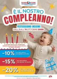 Volantino Bimbo Store Pagina 1: BIMBO STORE TUTTO È PIÙ FACILE مع È IL NOSTRO COMPLEANNO! FESTEGGIAMO INSIEME DALL'1 ALL'11