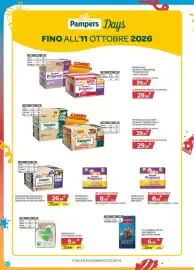 Volantino Bimbo Store Pagina 12: Pannolino Sole e Luna €26,99, Pannolino Esapack Progressi €39,99