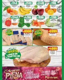 Catálogo Almacor semana 40 Página 3: Manzana red s/imp. nac:s2262 €24,99, Milanesa de merluza €8.999,00