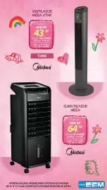 Folheto Lojas Cem Página 120: Ventilador midea vt mp €448,00, Climatizador midea €668,00