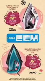 Folheto Lojas Cem Página 125: Ferro de passar walita vapor dst2020 €198,00