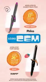 Folheto Lojas Cem Página 132: Modelador taiff curves €278,00, Modelador de cachos philco pecis €148,00