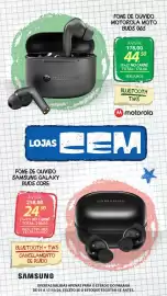 Folheto Lojas Cem Página 15: Fone de ouvido samsung galaxy buds core €258,00, Fone de ouvido motorola moto buds 065 €178,00
