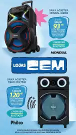 Folheto Lojas Cem Página 24: Caixa custica philco pcx7300 €1.248,00
