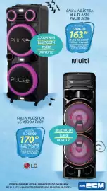 Folheto Lojas Cem Página 25: Caixa acústica multilaser pulse sp516 €1.698,80