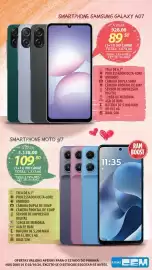 Folheto Lojas Cem Página 33: Smartphone samsung galaxy a07 €928,00, Smartphone moto g17 €1.138,00