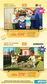 Folheto Lojas Cem Página 46: Smart tv lg miniled qned70b €4.498,00, Smart tv samsung miniled m75h €5.998,00