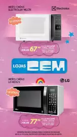 Folheto Lojas Cem Página 70: Micro-ondas electrolux me23b €67,40