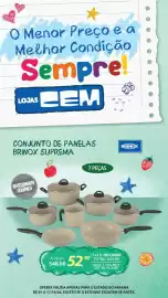 Folheto Lojas Cem Página 84: Conjunto de panelas brinox suprema €548,00
