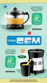 Folheto Lojas Cem Página 89: Espremedor de frutas mondial premium e-02 €78,00