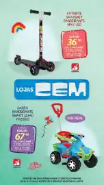 Folheto Lojas Cem Página 9: Patinete skatenet bandeirante max led €378,00