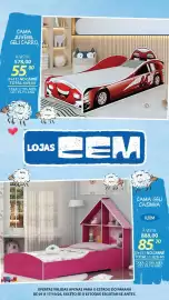 Folheto Lojas Cem Página 99: Cama geli casinha €888,00, Cama juvenil geli carro €578,00