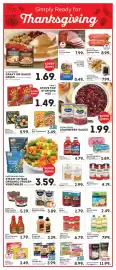 IGA flyer week 40 Page 3: French's Prepared Mustard €3,29, Club House gravy or sauce mixes €1,69