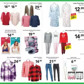 Pipers flyer week 40 Page 7: Lazy Sundays ladies memory foam slippers €19,99, 2Dye4 Ladies Long-Sleeve Blouses €14,99
