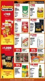 Catálogo Makro semana 40 Página 5: Maximo arroz largo fino €1.299,00, Molinos Ala arroz largo fino €829,00