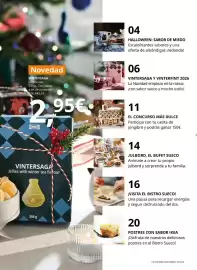 Catálogo IKEA Página 3: Ikea - vintersaga €2,95, El concurso mas dulce €11,00