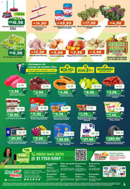 Folheto Mart Minas semana 40 Página 8: Vassoura Noviça Varry Mil ou Original €16,98, Lava Roupas Pó Omo €67,98