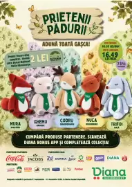 Catalog Diana Supermarket Pagină 6: Pentru fiecare pluş cumpărat, donǎm către Parcul Național Buila-Vânturariţa. PRIETENII