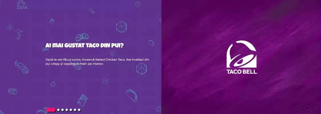 Taco Bell (valid până la 7-10)