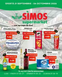 Catalog Simos Pagină 1: BeciuL Domnesc vin €17,99, Pringles original €7,99