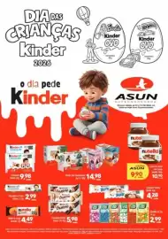Encarte Asun Página 2: Kinder Ovo Tradicional/ Joy T-2 €14,98, Chocolate Kinder bueno €5,98