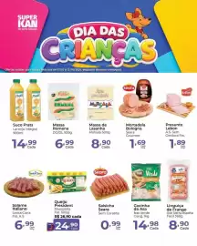 Catálogo Super Kan Página 7: Linguiça de Frango Ave Serra espeta €8,90, Coxinha da Asa Nat Verde €14,98