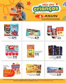 Encarte Asun Página 1: Balas docile €5,99, Leite fermentado elegé bob espanja €7,99