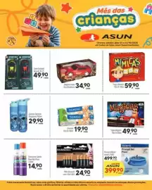 Encarte Asun Página 4: Magnus Nova Toys Bombeiro €34,90, Jogo Mágicas Pais & Filhos €49,90
