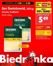 Biedronka gazetka Strona 6: Ser Światowid gouda €5,49