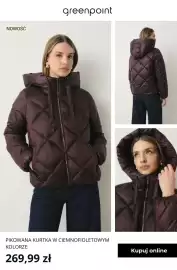 Greenpoint gazetka tydzień 40 Strona 10: Pikowana kurtka w ciemnofioletowym kolorze Greenpoint €269,99