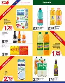 Volantino Conté Supermercati Pagina 10: Fanta/Sprite €2,99, S. Pellegrino Aranciata/Cocktail/ Chinò €0,69
