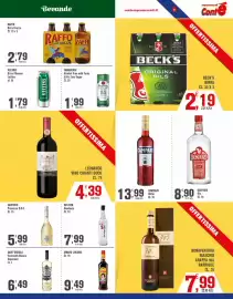 Volantino Conté Supermercati Pagina 11: Tanqueray Alcohol Free with Tonic €1,99, Santero Prosecco D.O.C. €5,99