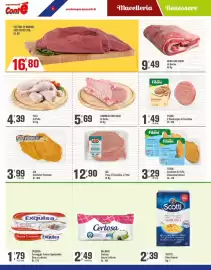 Volantino Conté Supermercati Pagina 4: Lombata con osso di Suino €5,69, AIA Fesa di Tacchino a Fette €12,90